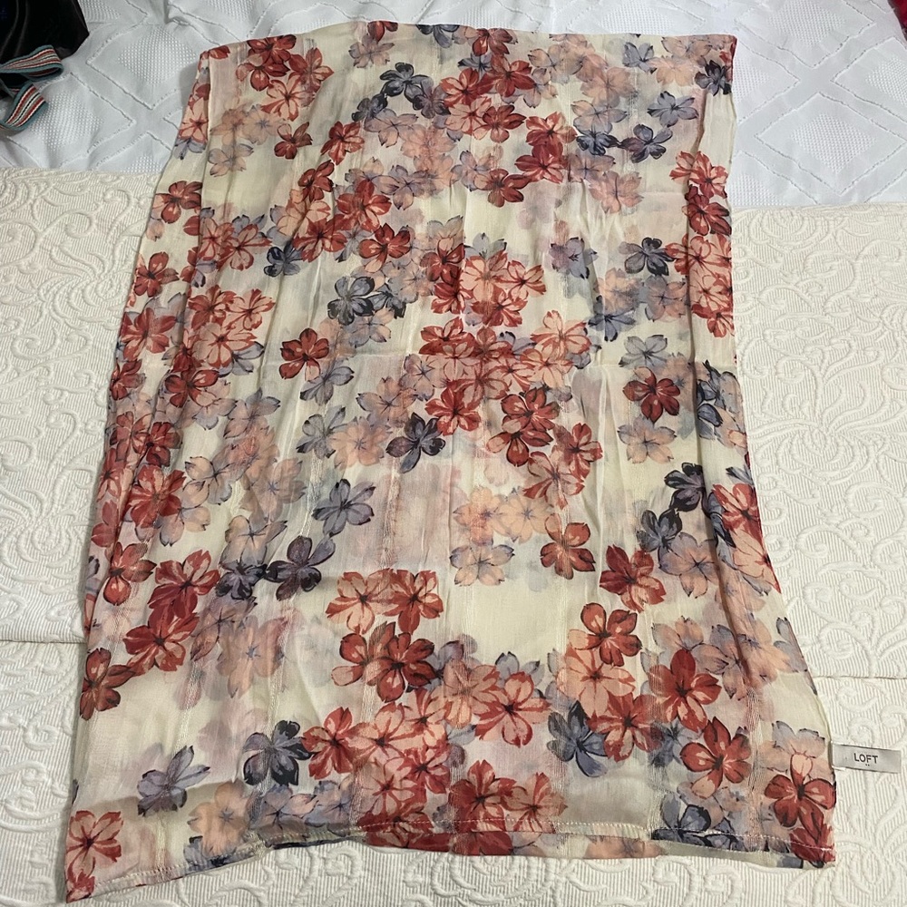 Loft Silk Infinity Scarf